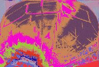 very colourful picture (slightly psychedelic)