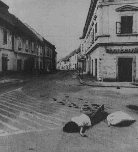 A view of a bosnian town