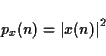 \begin{displaymath}
X(k) = \sum_{n=0}^{N-1}{e^{j\frac{2\pi}{N}nk}x(n)}
\end{displaymath}